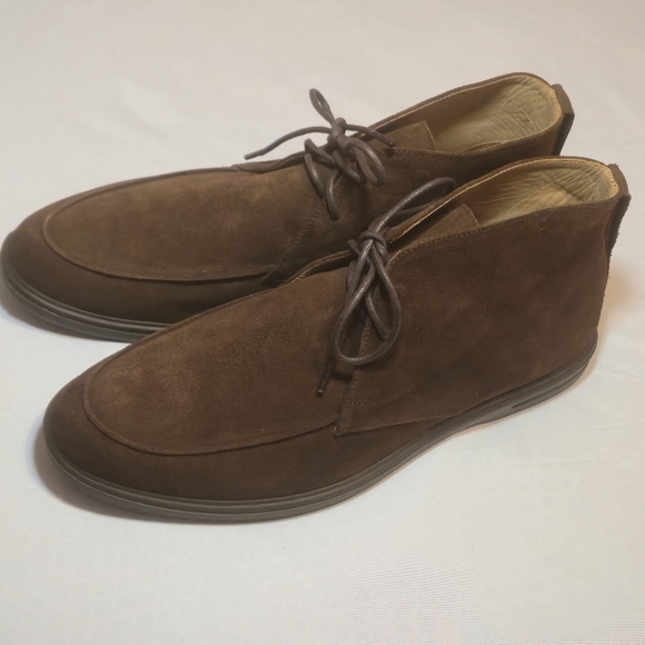 Peter Millar Excursionist Derby Boot Shoes Men Size 10.5 Walnut-New MF24XF17 - Picture 1 of 7